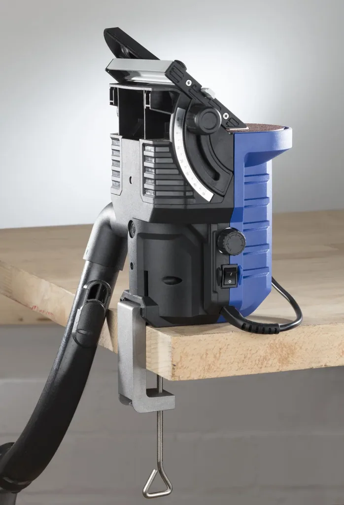 Tellerschleifer mit Gehrungswinkel, 140 Watt