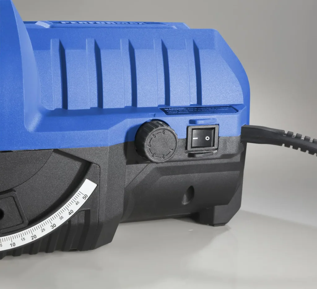 Tellerschleifer mit Gehrungswinkel, 140 Watt