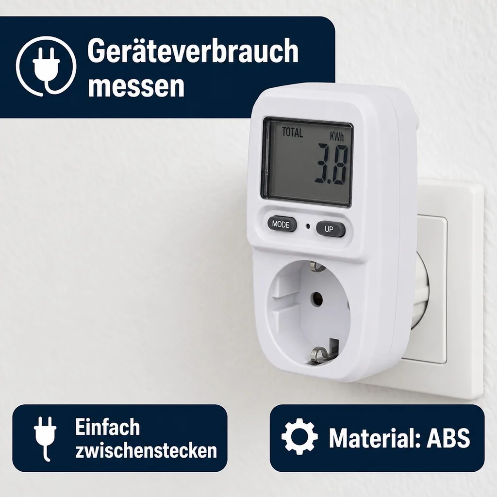 Digitaler Energiekostenmesser