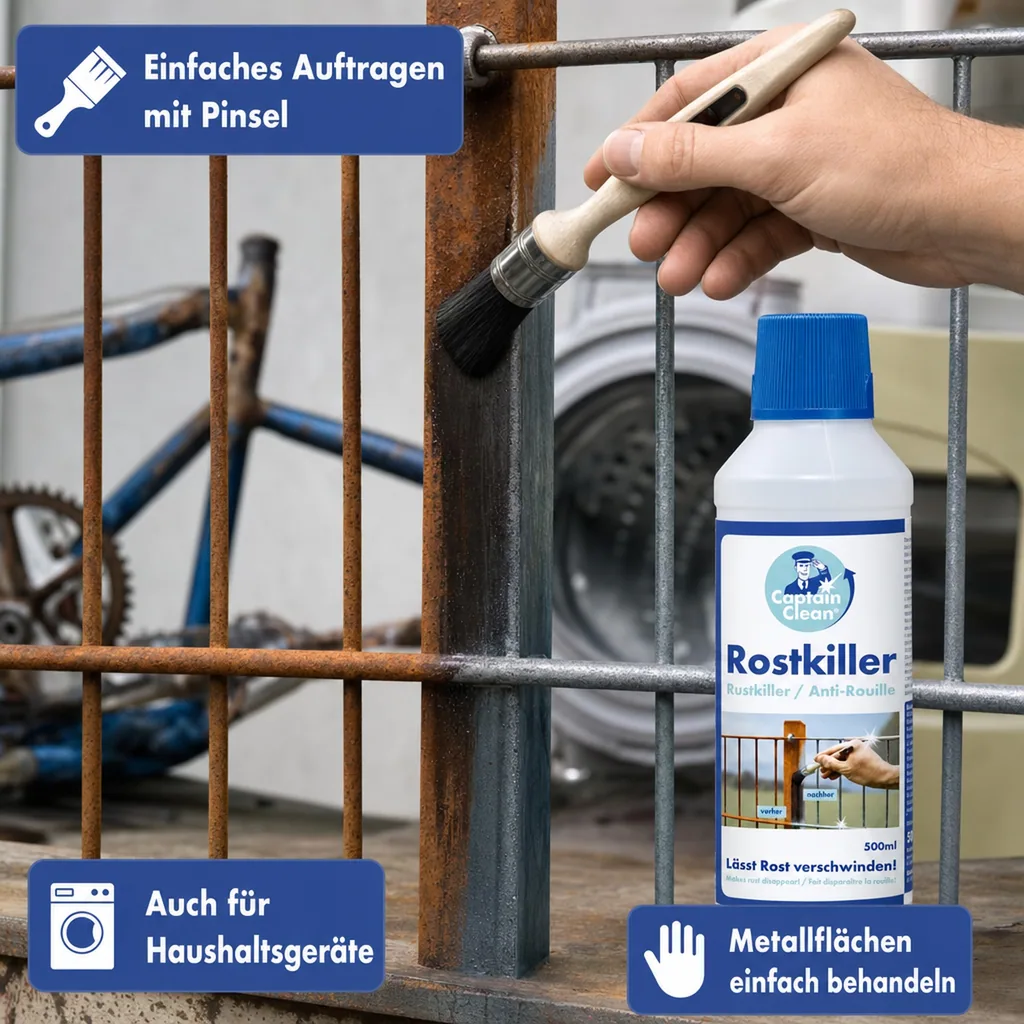 Captain Clean Rostkiller, 500 ml