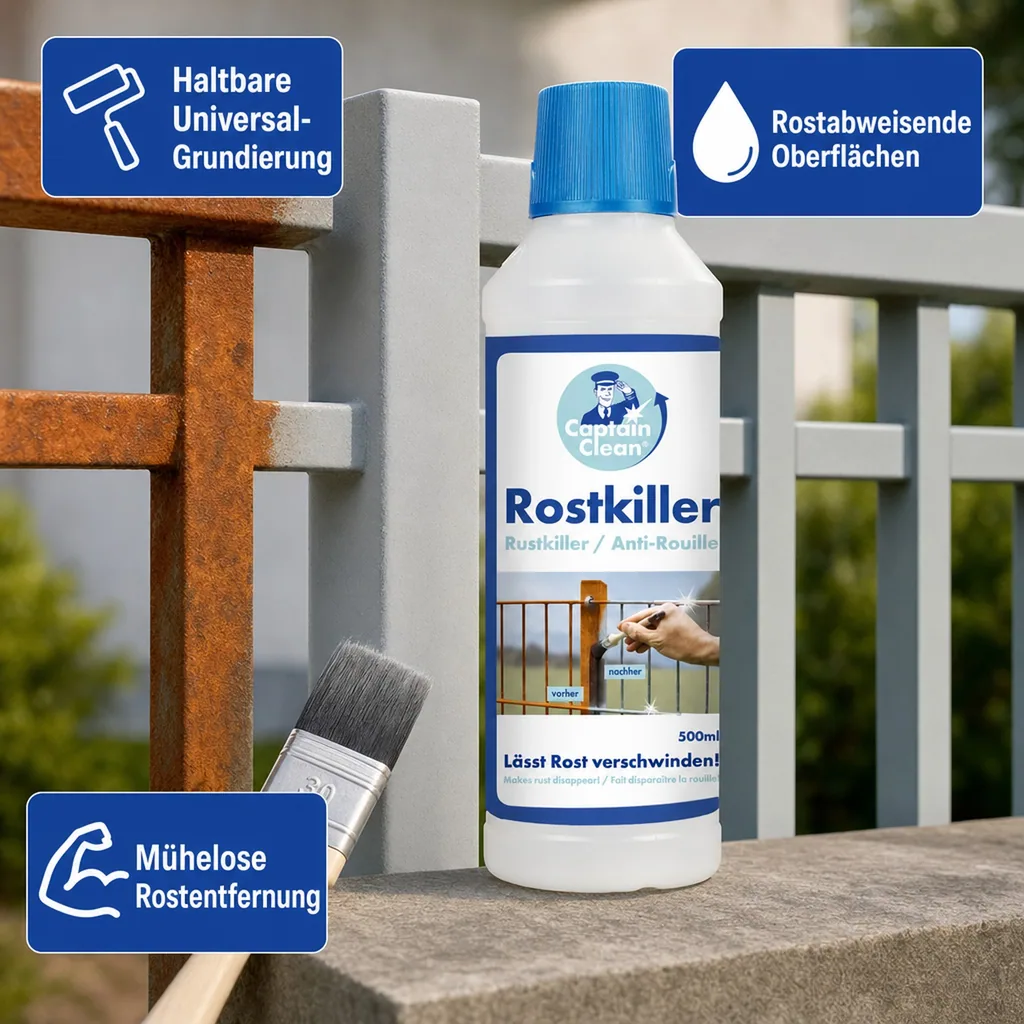 Captain Clean Rostkiller, 500 ml