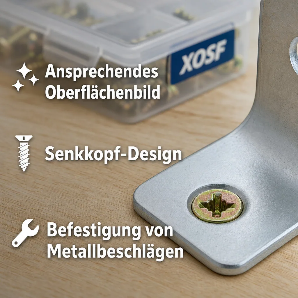 Mehrzweckschrauben-Sortiment, 120-tlg.