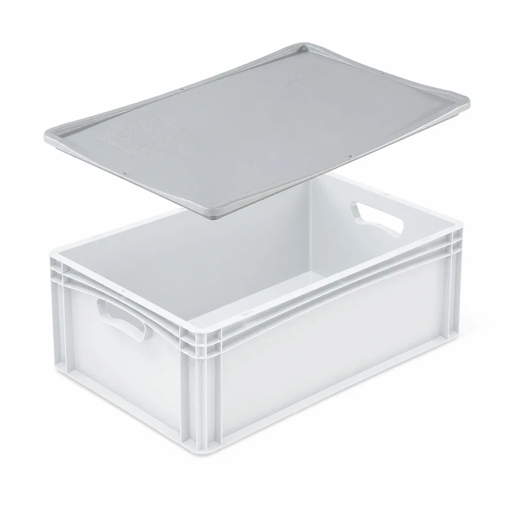 Eurobox Auflagedeckel 60x40cm grau