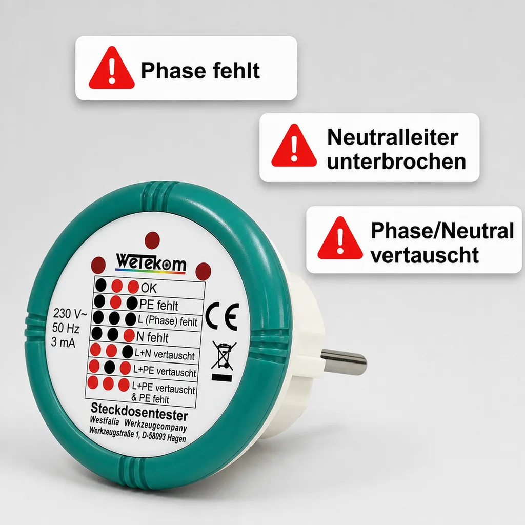 Steckdosenprüfer