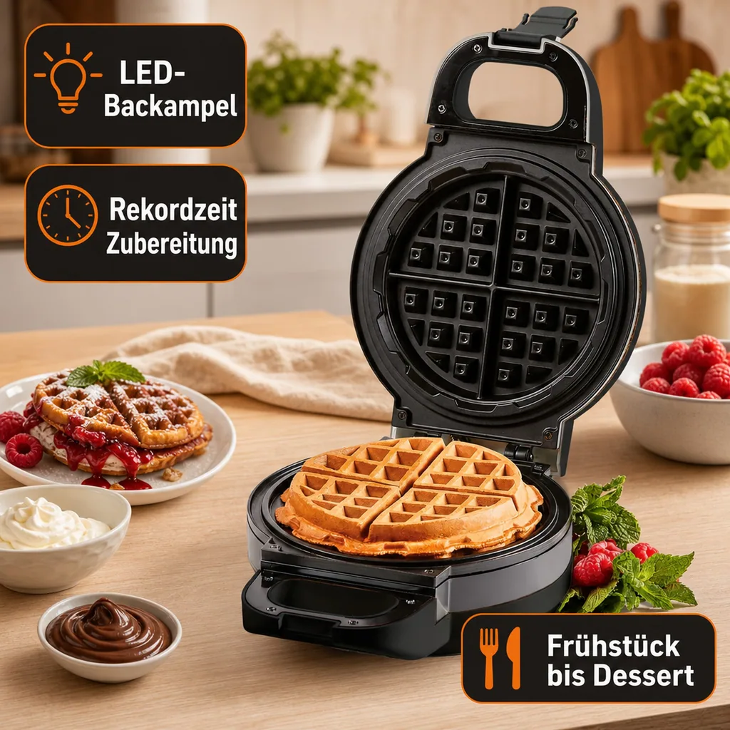 Wafflestar Power XL, Ø 18 cm