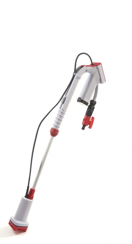 Akku-Regenfasspumpe teleskopierbar, 12 Volt