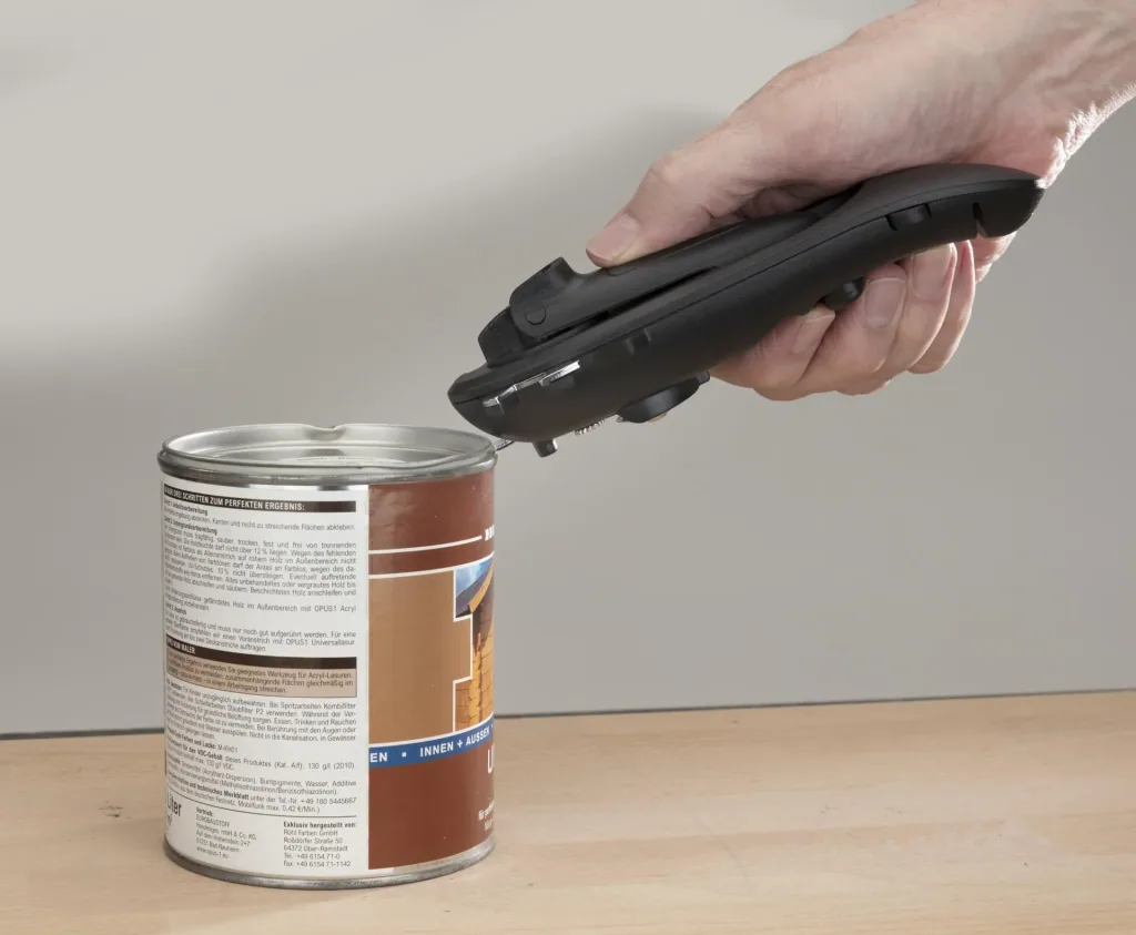 6 in 1 Multi-Öffner für Deckel, Dosen und Flaschen, Schwarz