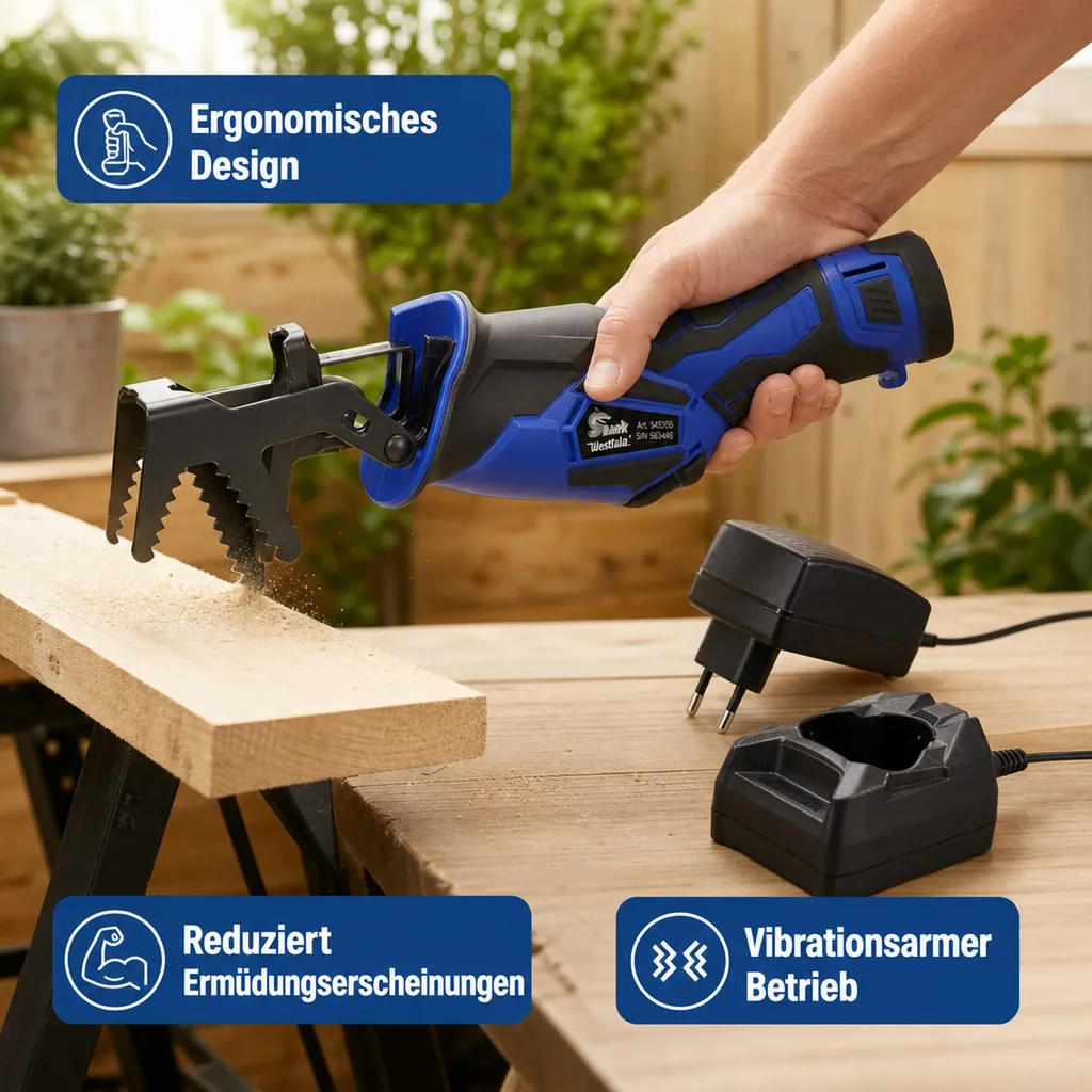 Akku Säbelsäge 12V Li-Ion "Shark"