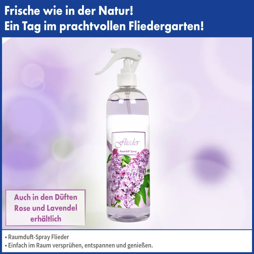 Raumduft Spray Flieder 500 ml