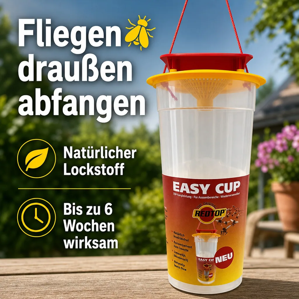 Fliegenfalle "Easy Cup"
