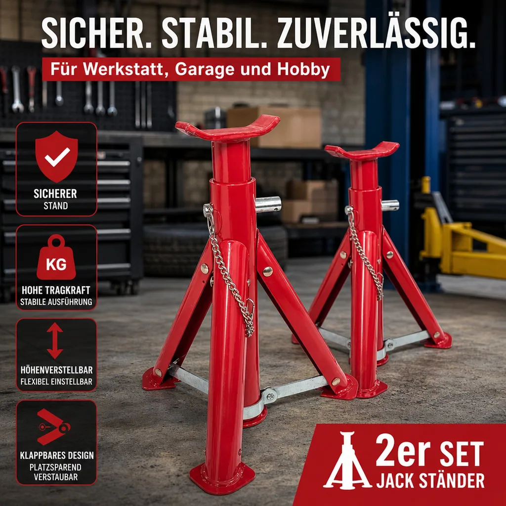 Unterstellbock klappbar, 3 t. 2 Stück