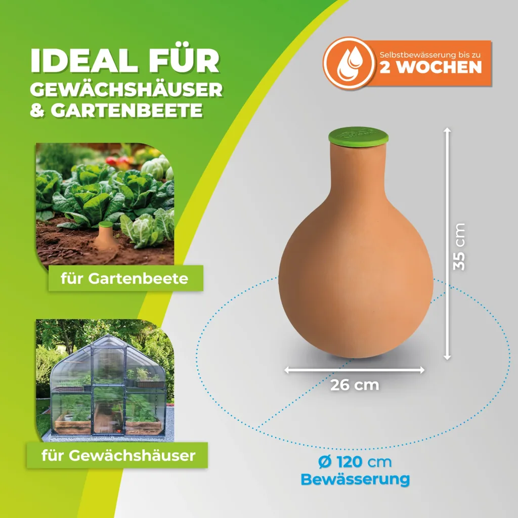 Olla-Bewässerung "Hydro Max" Größe L