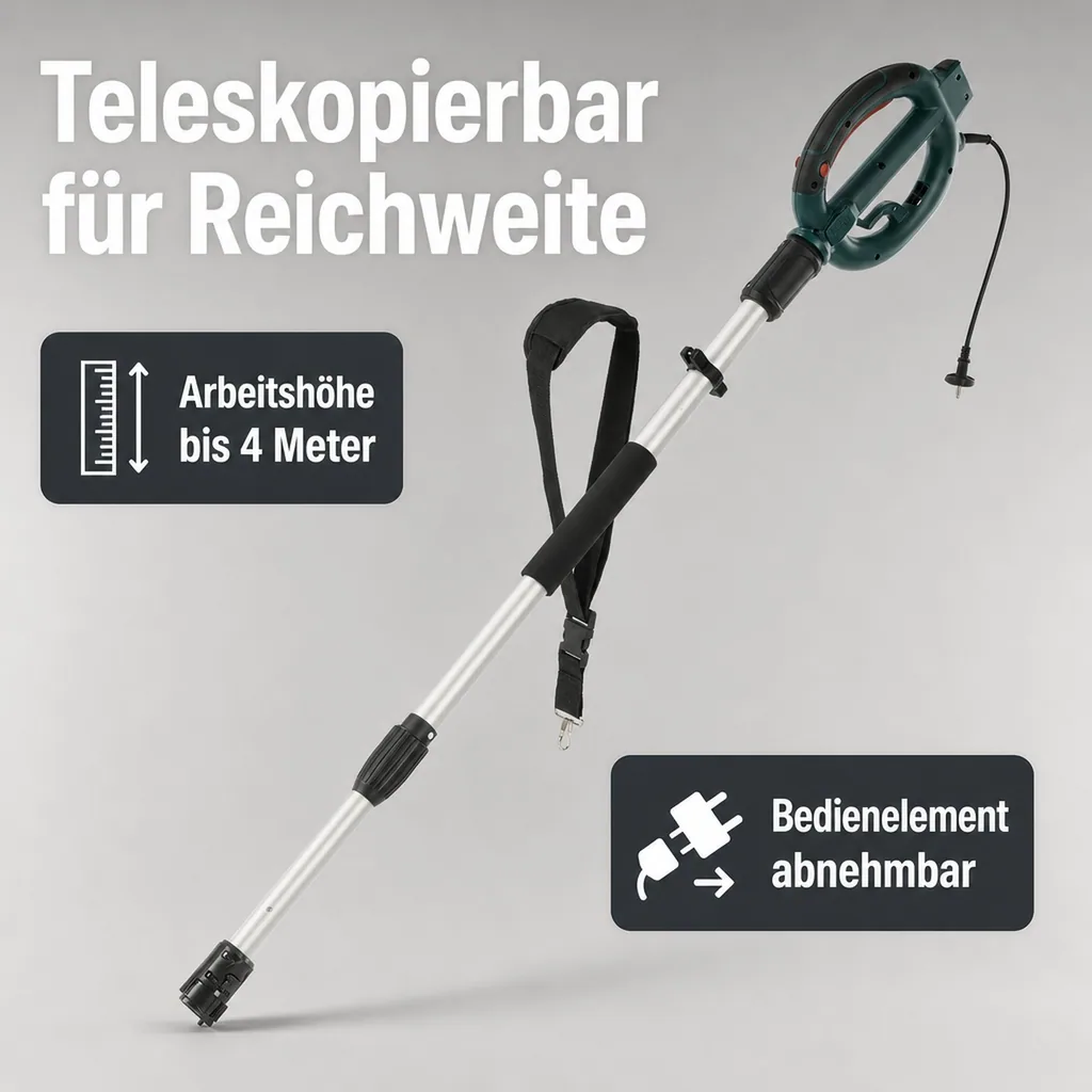 3D Multihandgriff, teleskopierbar