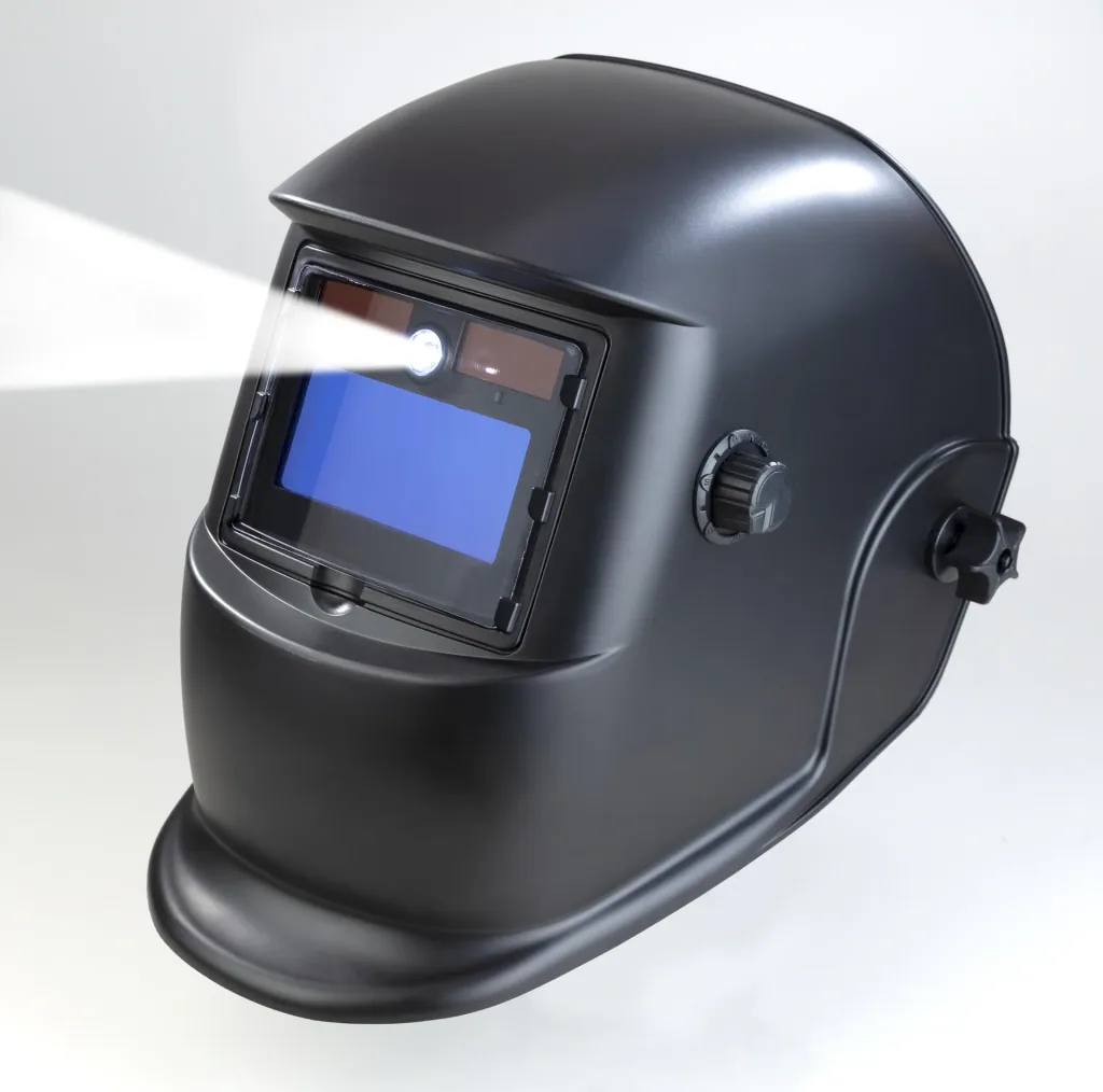 Automatik Schweißhelm mit Zusatz LED