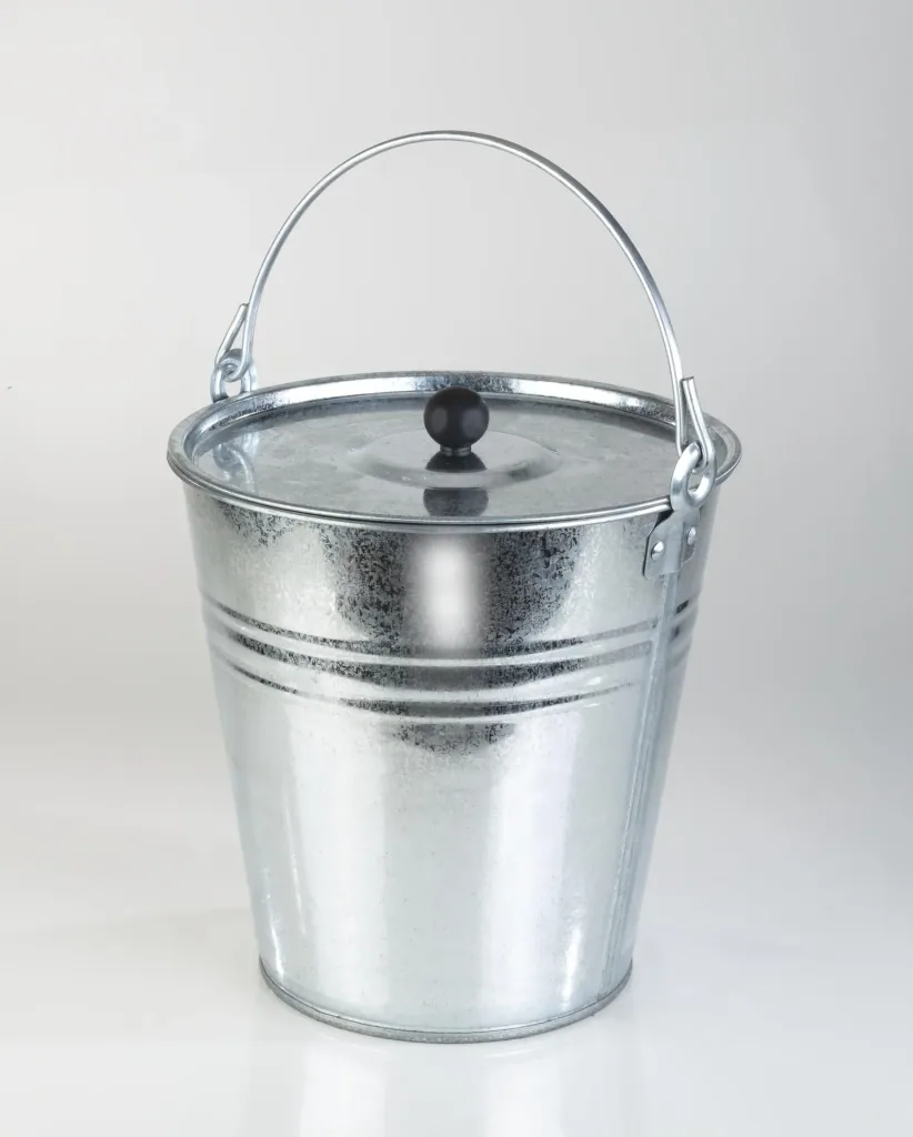 Zinkeimer Set, 5-teilig