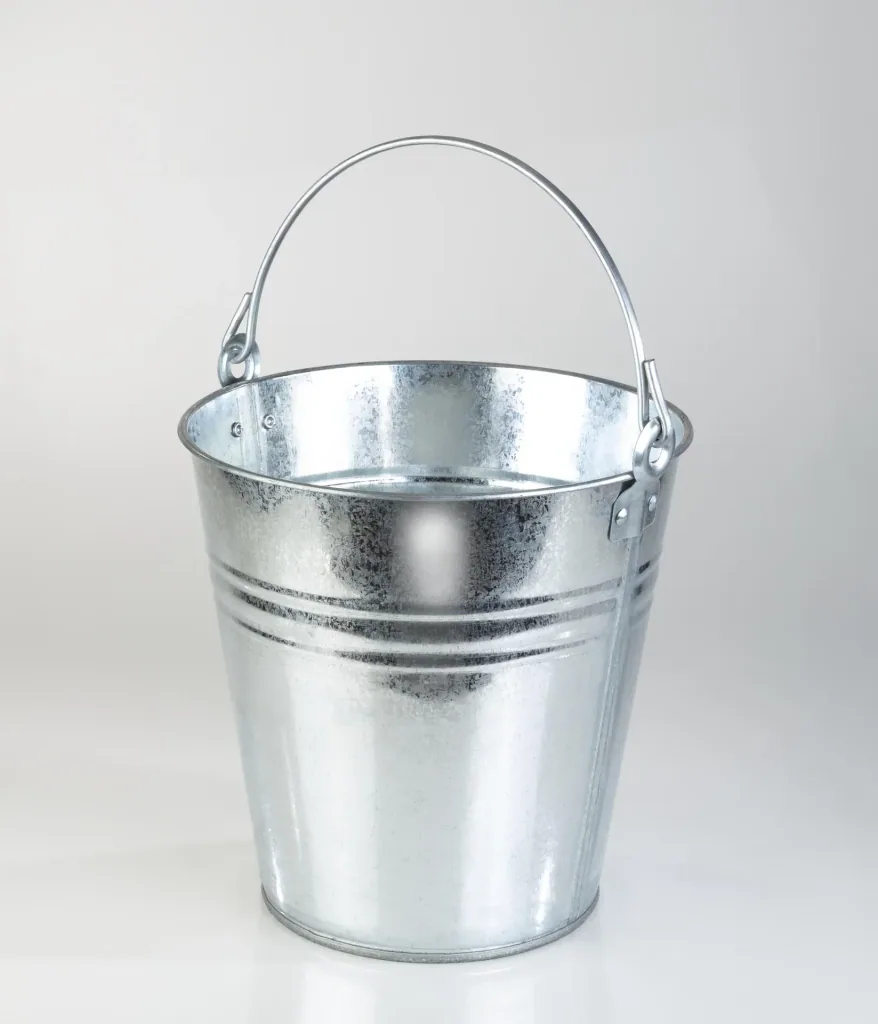 Zinkeimer Set, 5-teilig