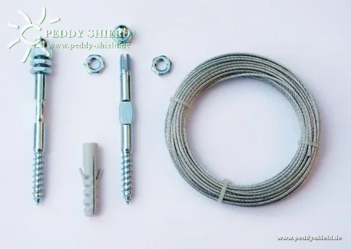 Montageset  Seilspanntechnik, universal, Edelstahl