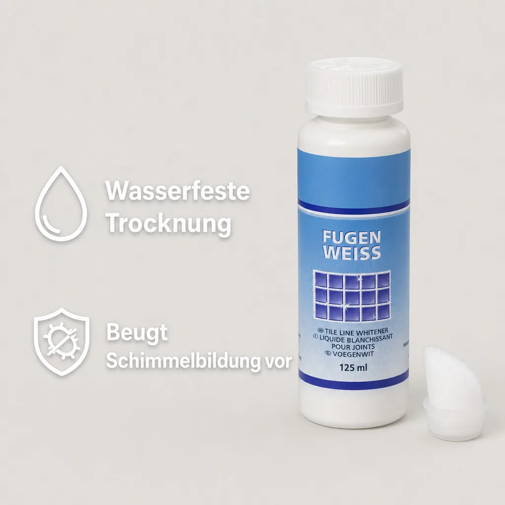 Fugenweiß mit Schwammaufträger 125 ml