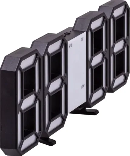 3D LED-Uhr
