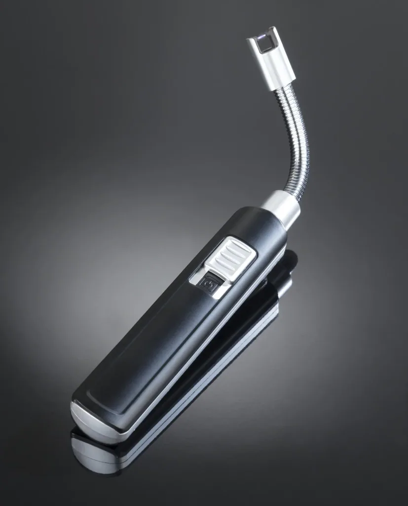 Lichtbogen Feuerzeug Cozy Spark BBQ mit flexiblem Hals und USB Kabel in Window Box