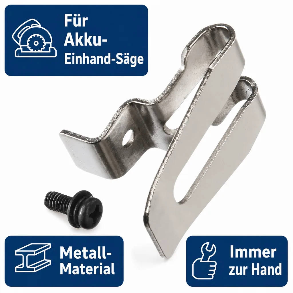 Gürtel-Clip zu Art. 977668 Akku-Einhand-Powersäge X-SAW PRO