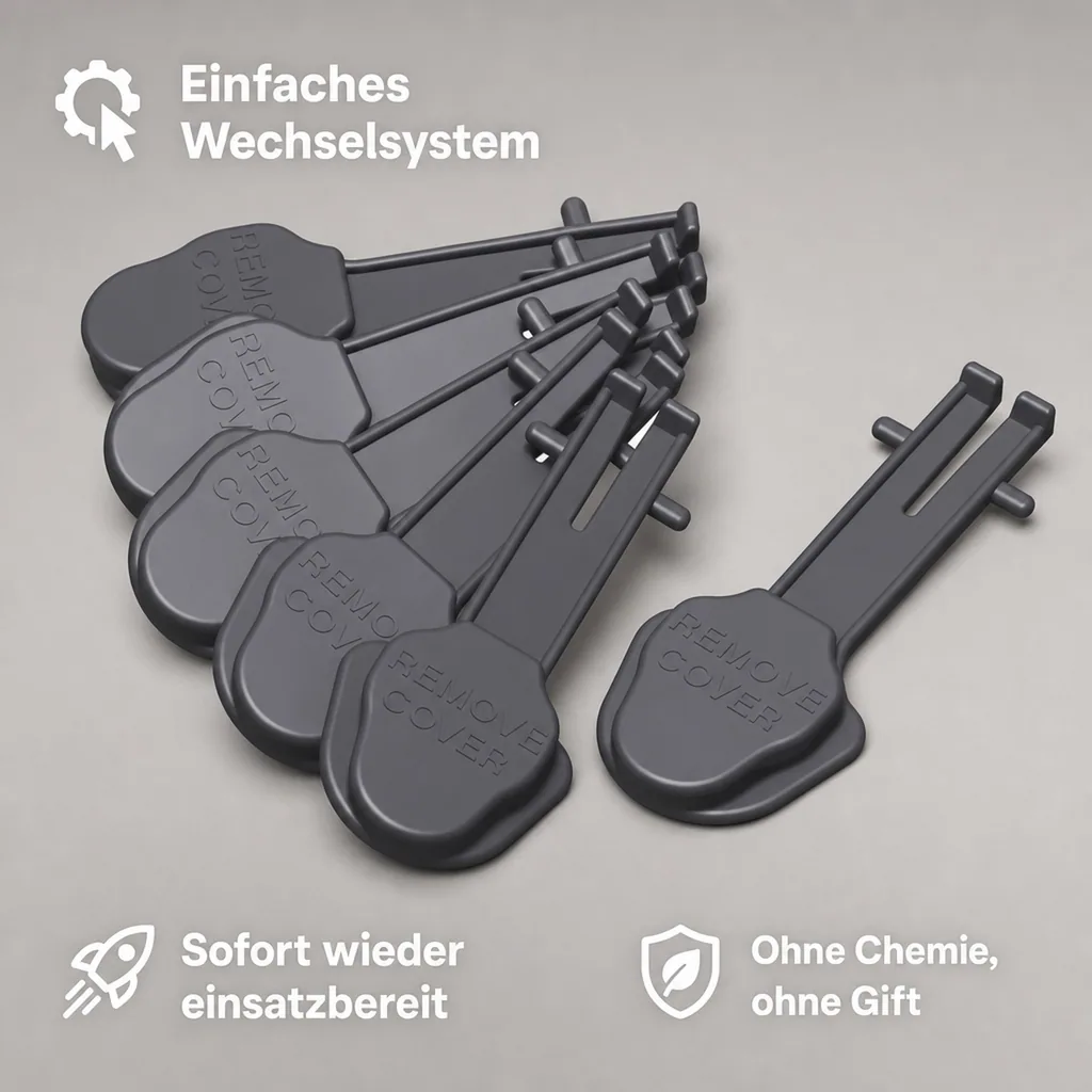 Ersatzzungen für "mouseStop" Art. 872504, 6er Pack