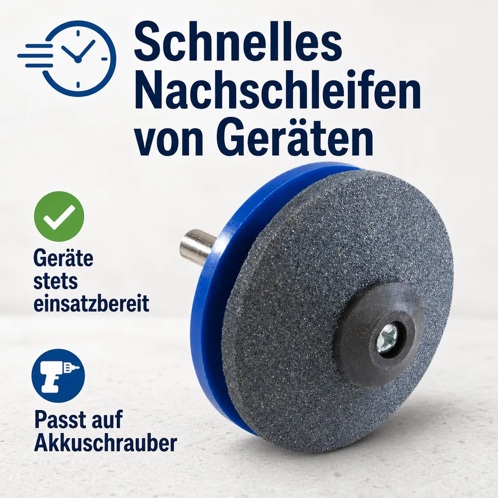 Schärfer für Gartengeräte, 1 Stück