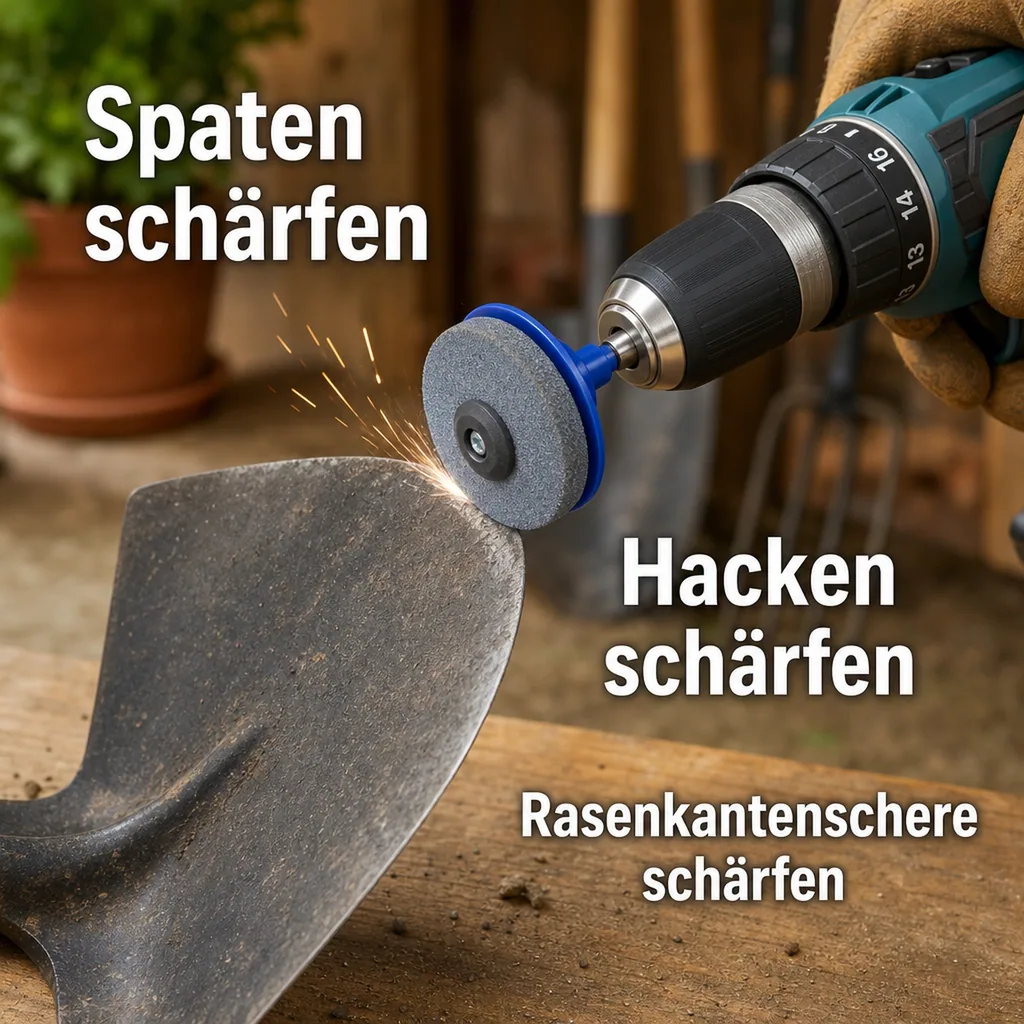 Schärfer für Gartengeräte, 1 Stück