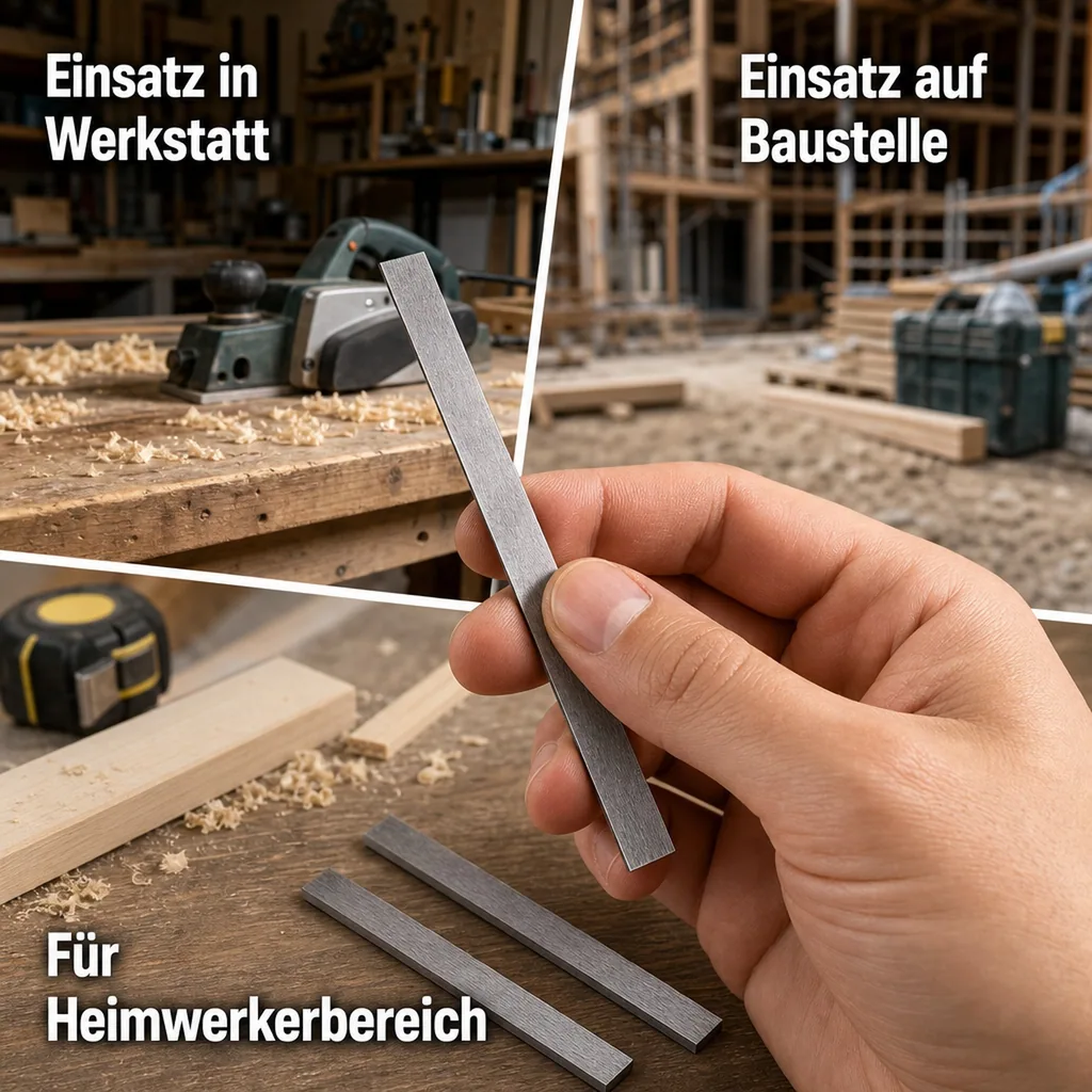 Ersatz Hobelmesser 3 Stück für Elektro - Hobel