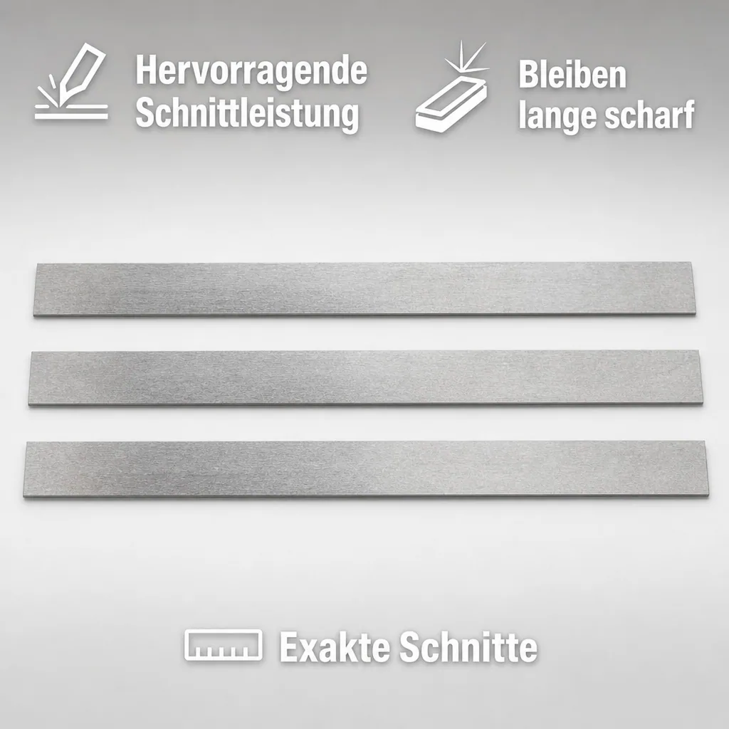 Ersatz Hobelmesser 3 Stück für Elektro - Hobel