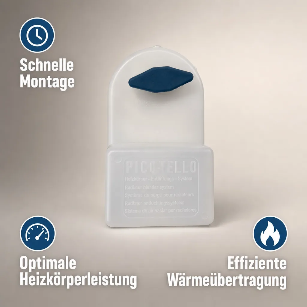 Heizkörperentlüfter - einfach und schnell Heizkosten sparen