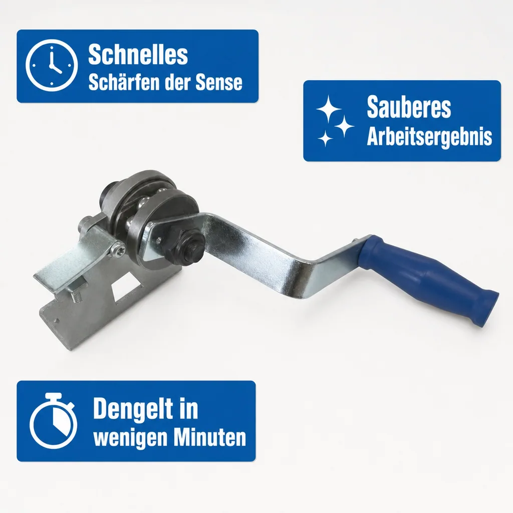 Sensen Dengelmaschine "Dengelmax Extra"