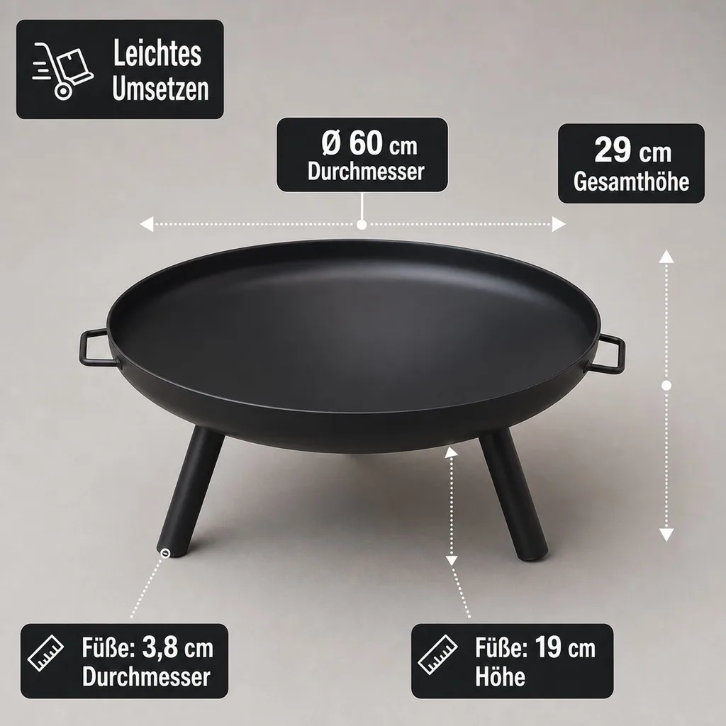 Feuerschale BRAZIER Ø 60 cm