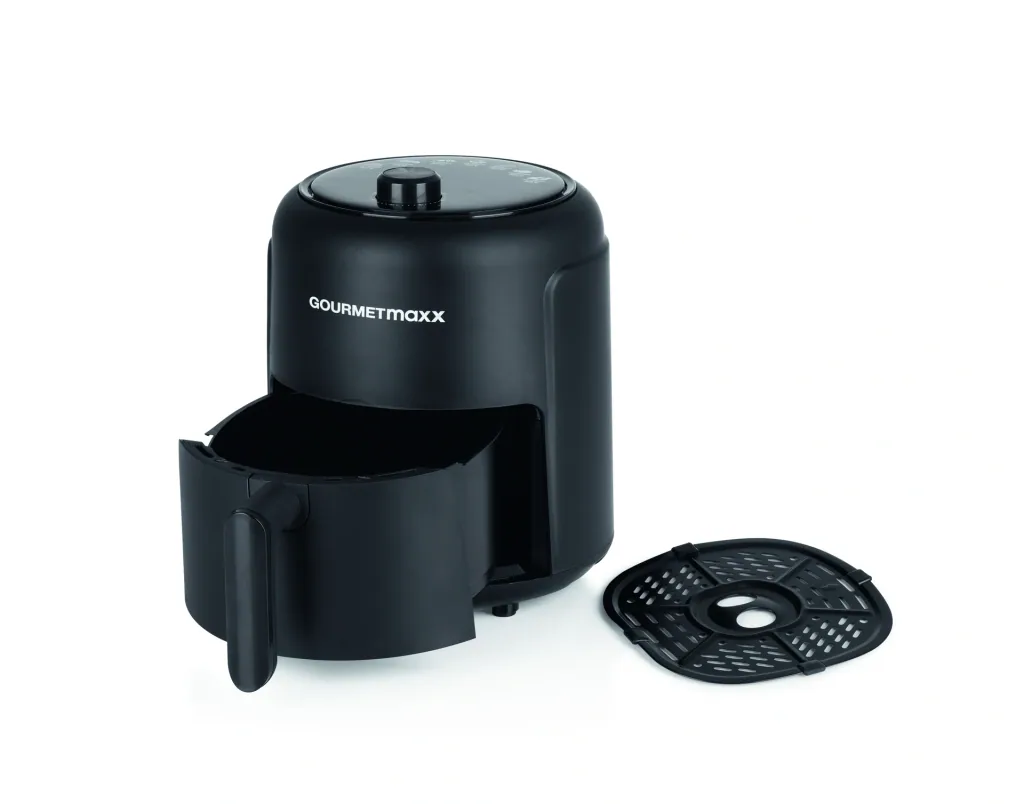Heißluft-Fritteuse, 2,3 l, 1000 Watt, schwarz