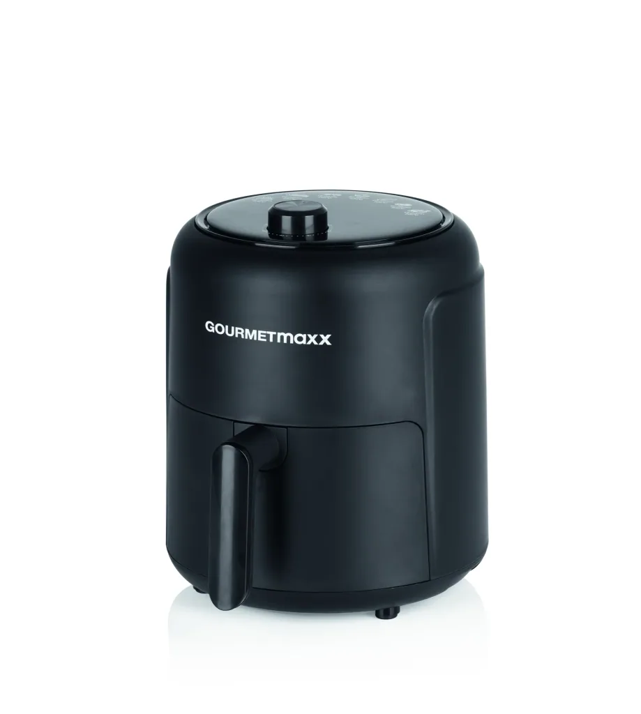 Heißluft-Fritteuse, 2,3 l, 1000 Watt, schwarz