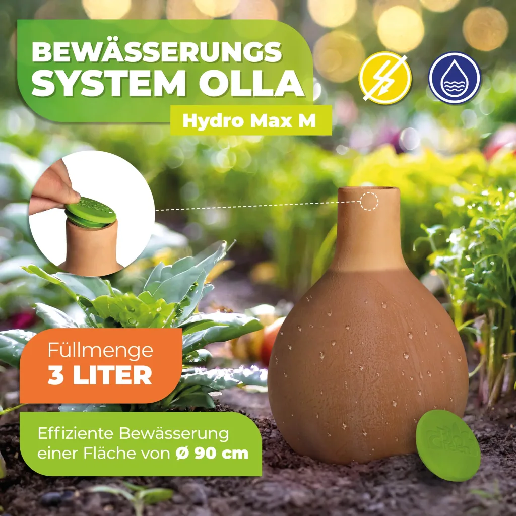 Olla-Bewässerung "Hydro Max" Größe M