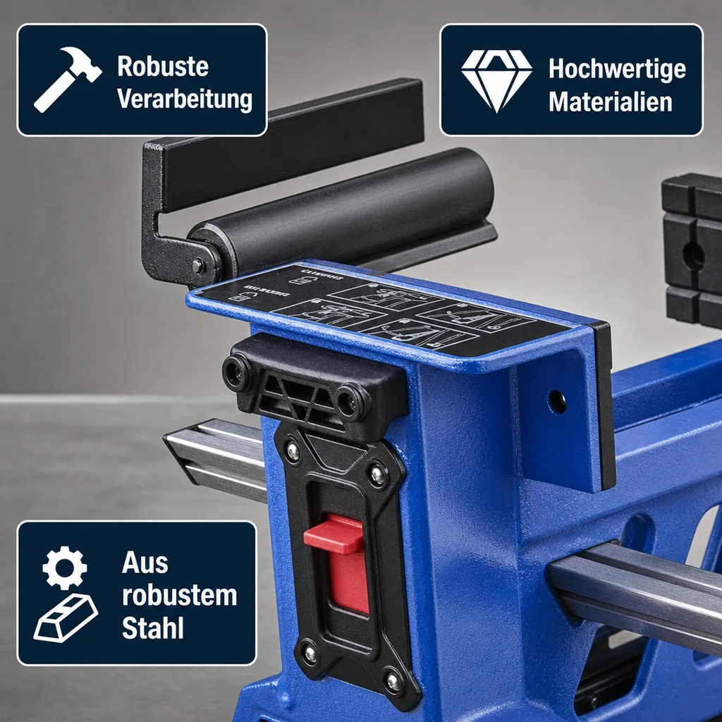 Laufrollenführung für Mobile Werkbank