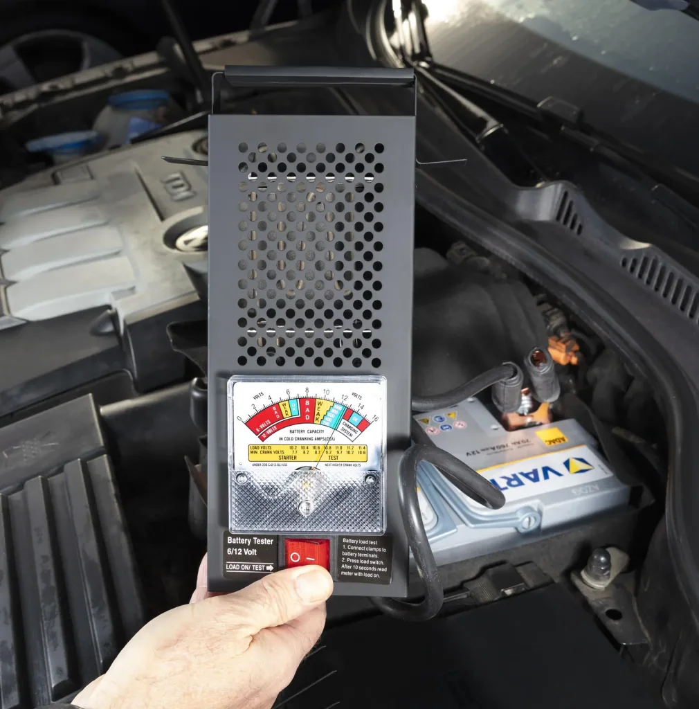 Leistungs-Tester für Batterien
