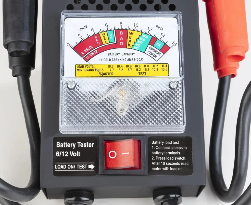 Leistungs-Tester für Batterien