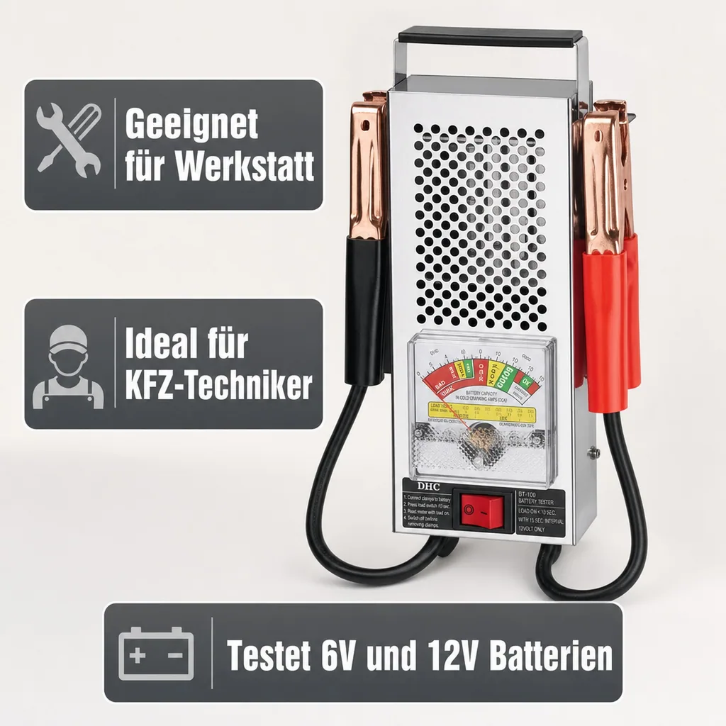 Leistungs-Tester für Batterien