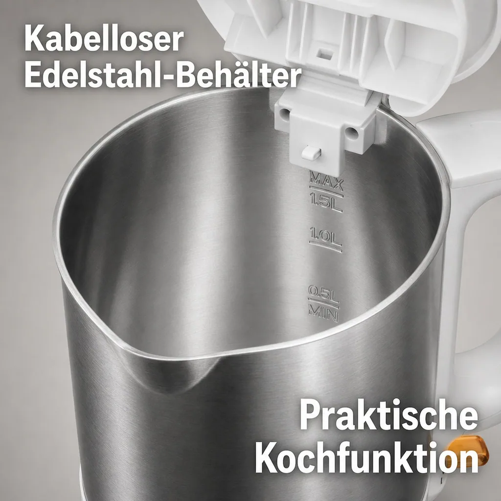 Wasserkocher Edition White, 1,5 l