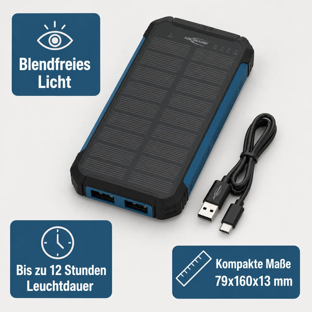 Outdoor Powerbank PB212W LED