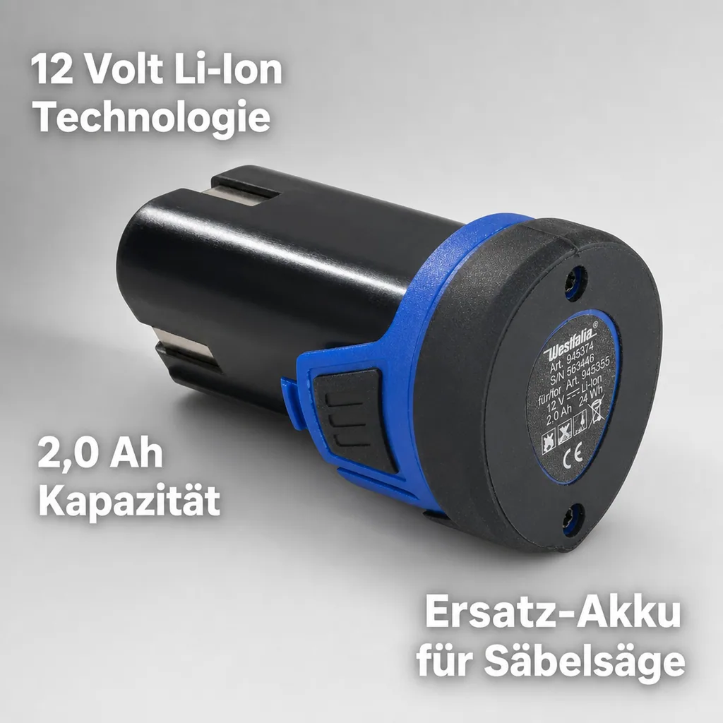 Ersatz-Akku 12 Volt Li-Ion
