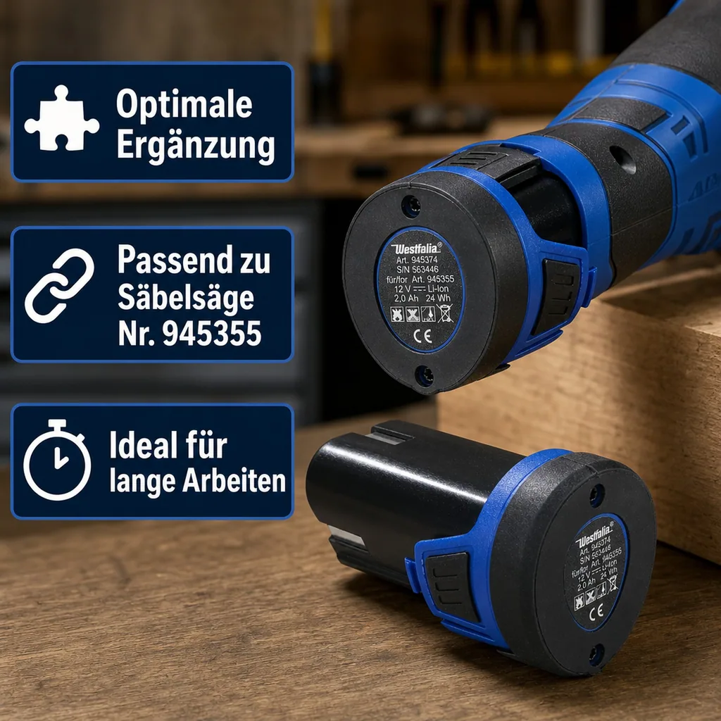 Ersatz-Akku 12 Volt Li-Ion