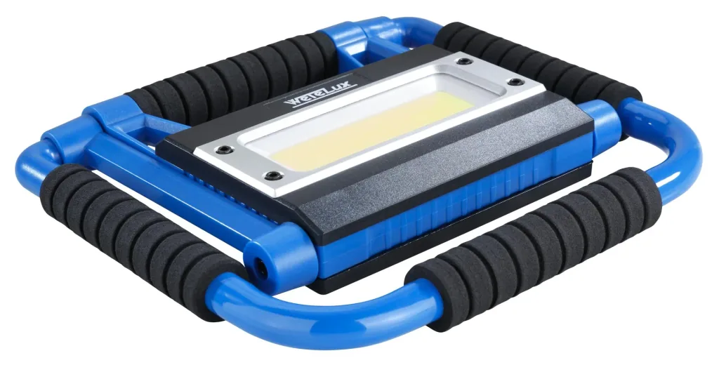 Faltbare LED Arbeitsleuchte, wiederaufladbar, 25 Watt