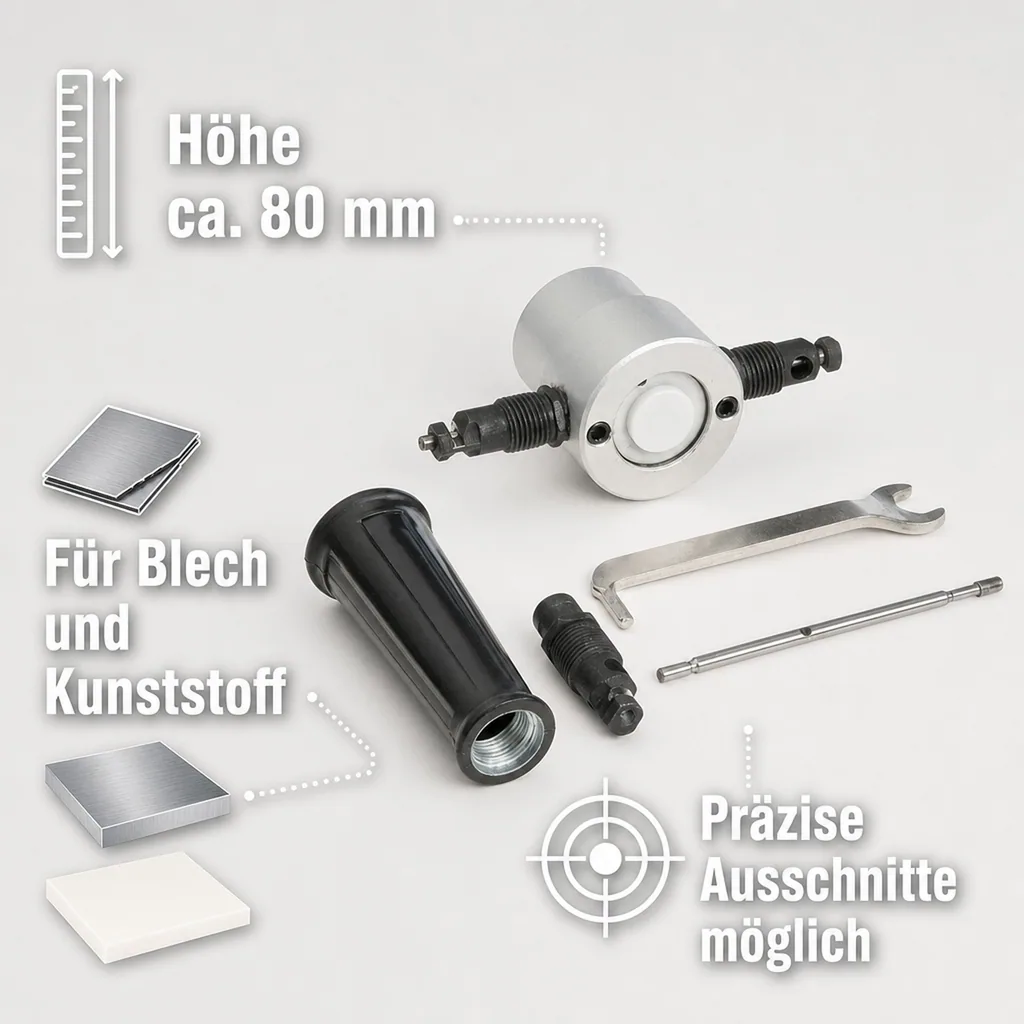 Blechknabber Vorsatz