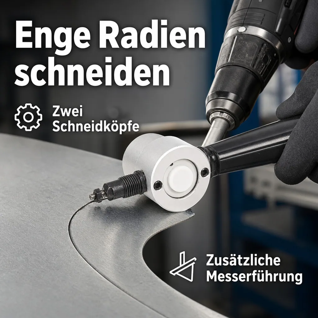 Blechknabber Vorsatz