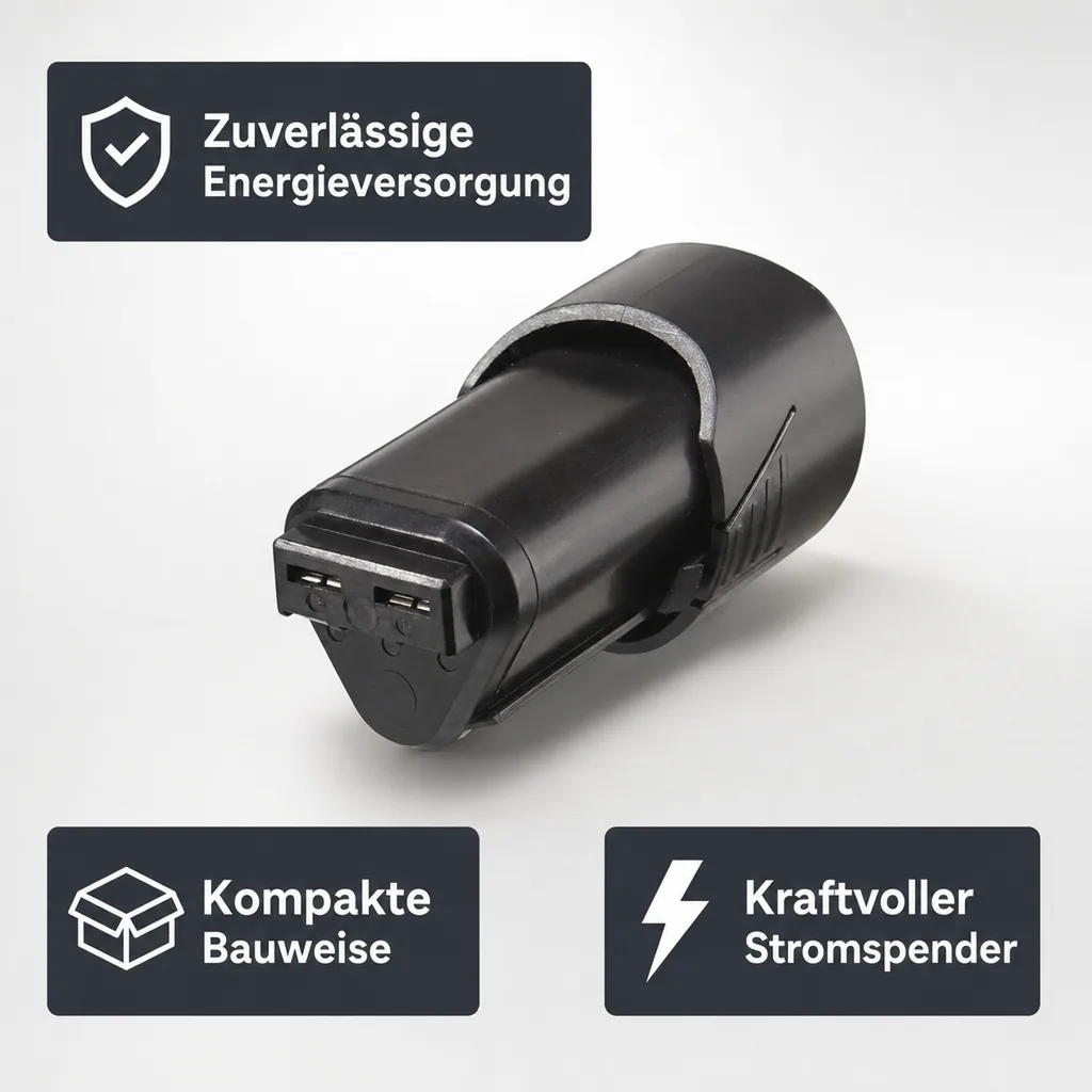 Ersatzakku zu Akku Gras- und Strauchschere 10,8 V u. X-Grubber Akku-Hand-Bodenhacke