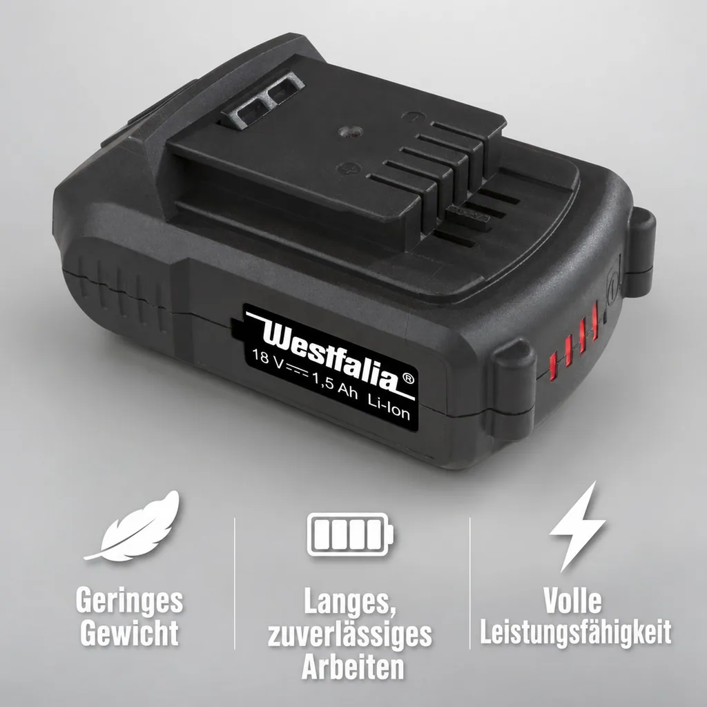Akku 18 Volt Li-Ion 1,5 Ah