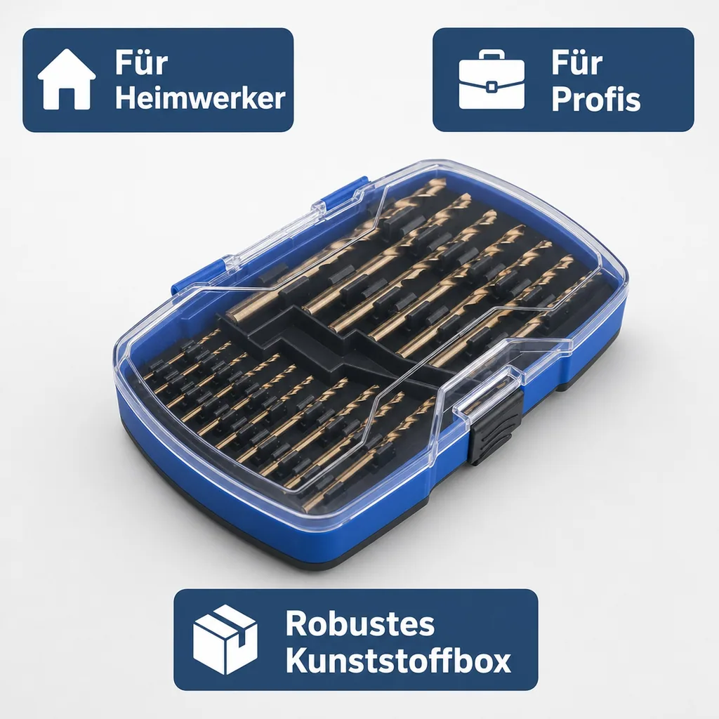 Cobalt-Bohrer-Satz, 17-teilig
